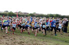 Boys under-13s Start Fitness North Eastern Harriers League, Wrekenton, Gateshead. Photo:  David T. Hewitson/Sports for All Pics